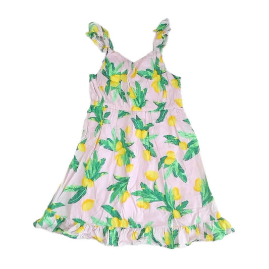 Crewcuts Girls Pink Floral Dress Size: 12 Years Pink Floral