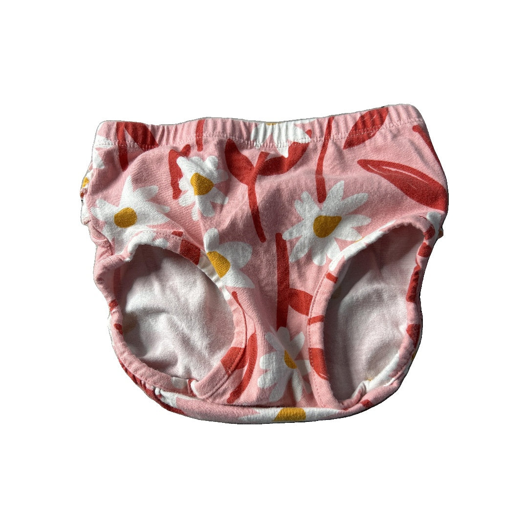 Hanna Andersson Girls Pink floral Button Down Short Sleeve Size: 18-24 months Pink floral