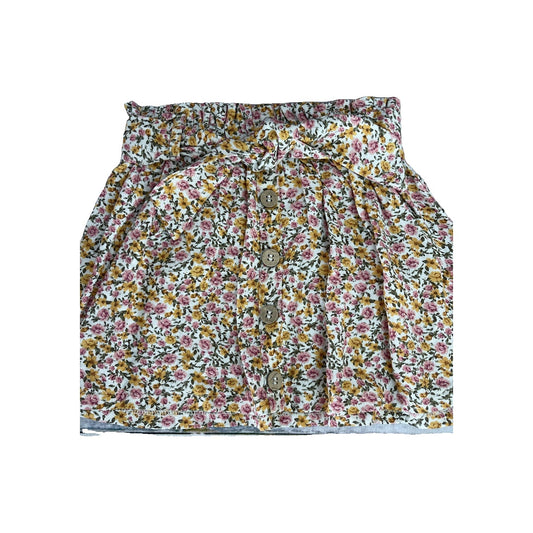 Jessica Simpson Girls Pink floral Skirt Size: 3T Pink floral