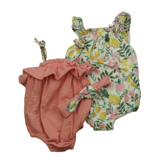 Tommy Bahama Girls Pink | Floral Romper Size: 12 Months Pink | Floral
