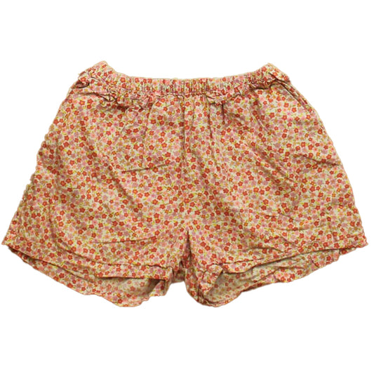 Tea Girls Pink | Floral Shorts Size: 12 Years