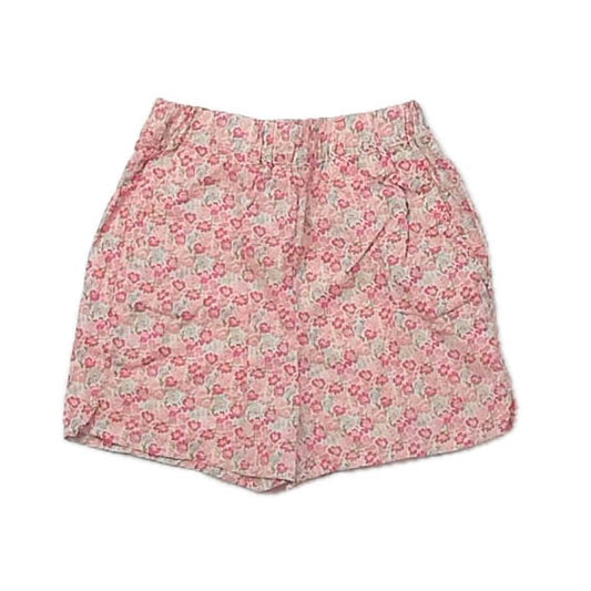 Bibsy Girls Pink Floral Shorts Size: 4T Pink Floral