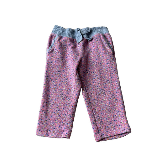 Gap Girls Pink floral Pants Size: 3T Pink floral