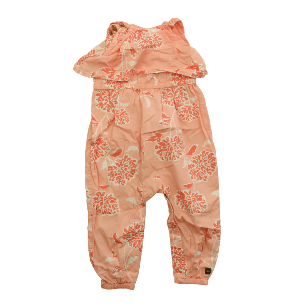 Tea Girls Pink | Floral Jumper Size: 12-18 Months Pink | Floral