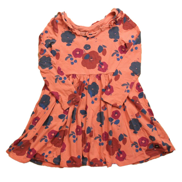 Tea Girls Pink | Floral Dress Size: 5T