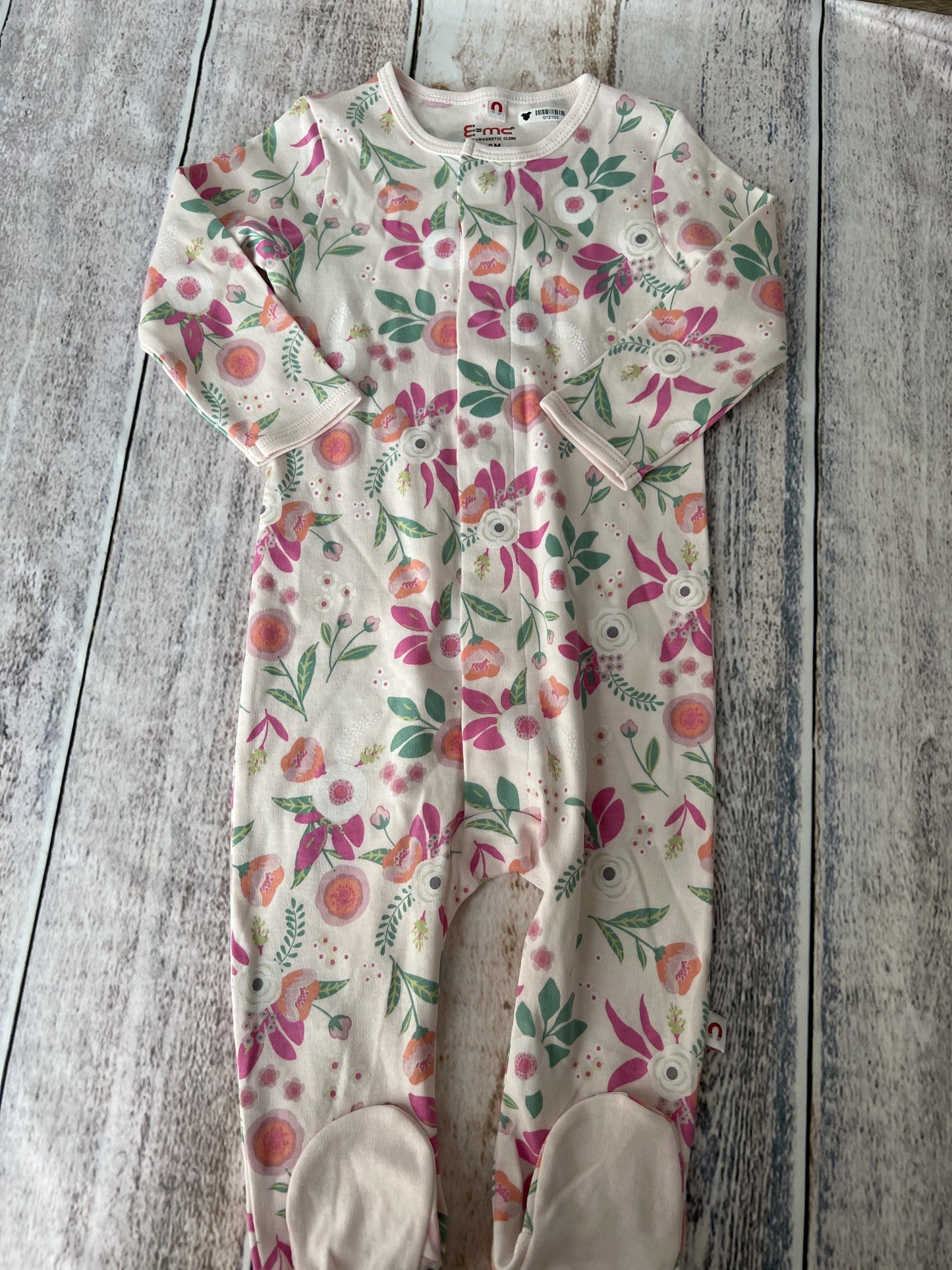 Magnetic Me Girls pink | Flowers Pajamas Size: 6-9 months pink | Flowers