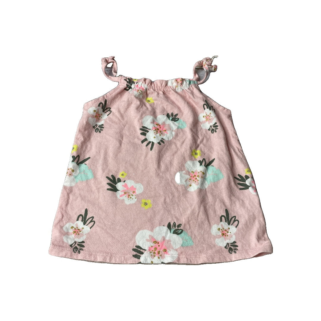 Jumping Beans Girls pink | Flowers Tank Top Size: 4T pink | Flowers