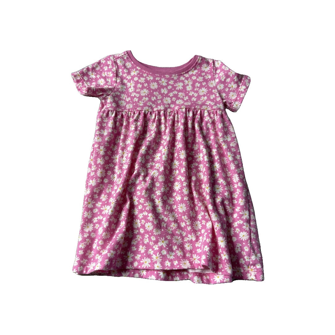 Old Navy Girls pink | Flowers Dress Size: 6-12 months pink | Flowers