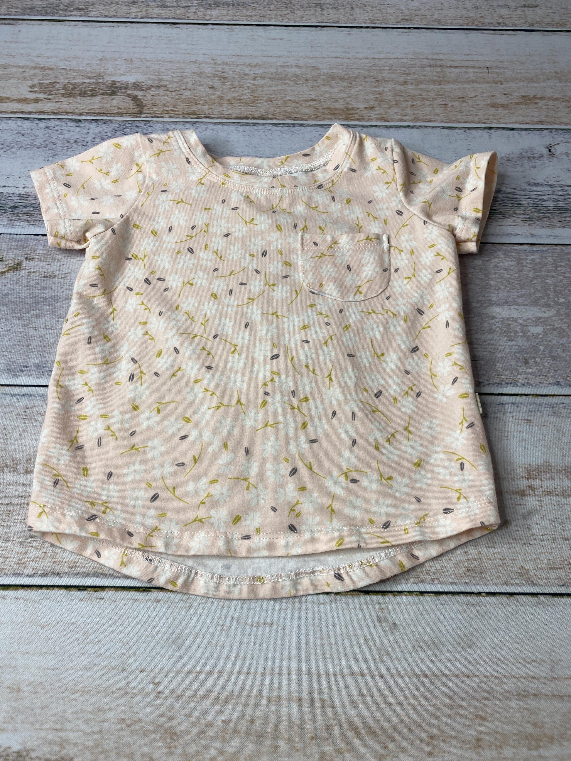 BabySprouts co Girls pink | Flowers T-Shirt Size: 6-12 months pink | Flowers