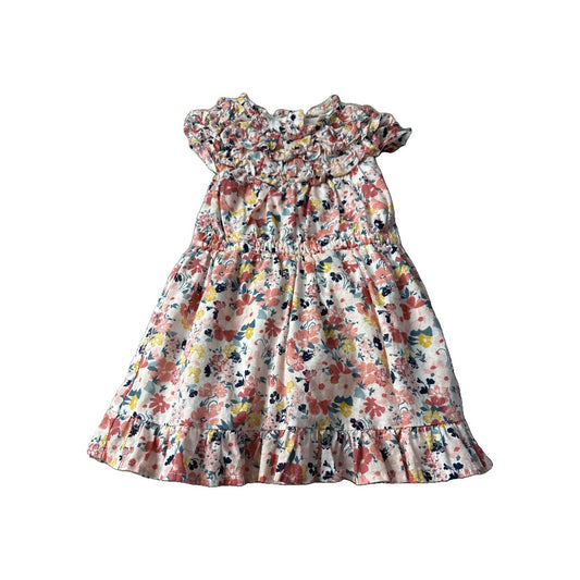 Janie and Jack Girls pink | Flowers Dress Size: 18-24 months pink | Flowers