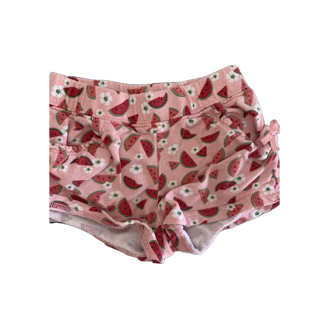 Girls pink | Fruit Shorts Size: 12-18 months pink | Fruit