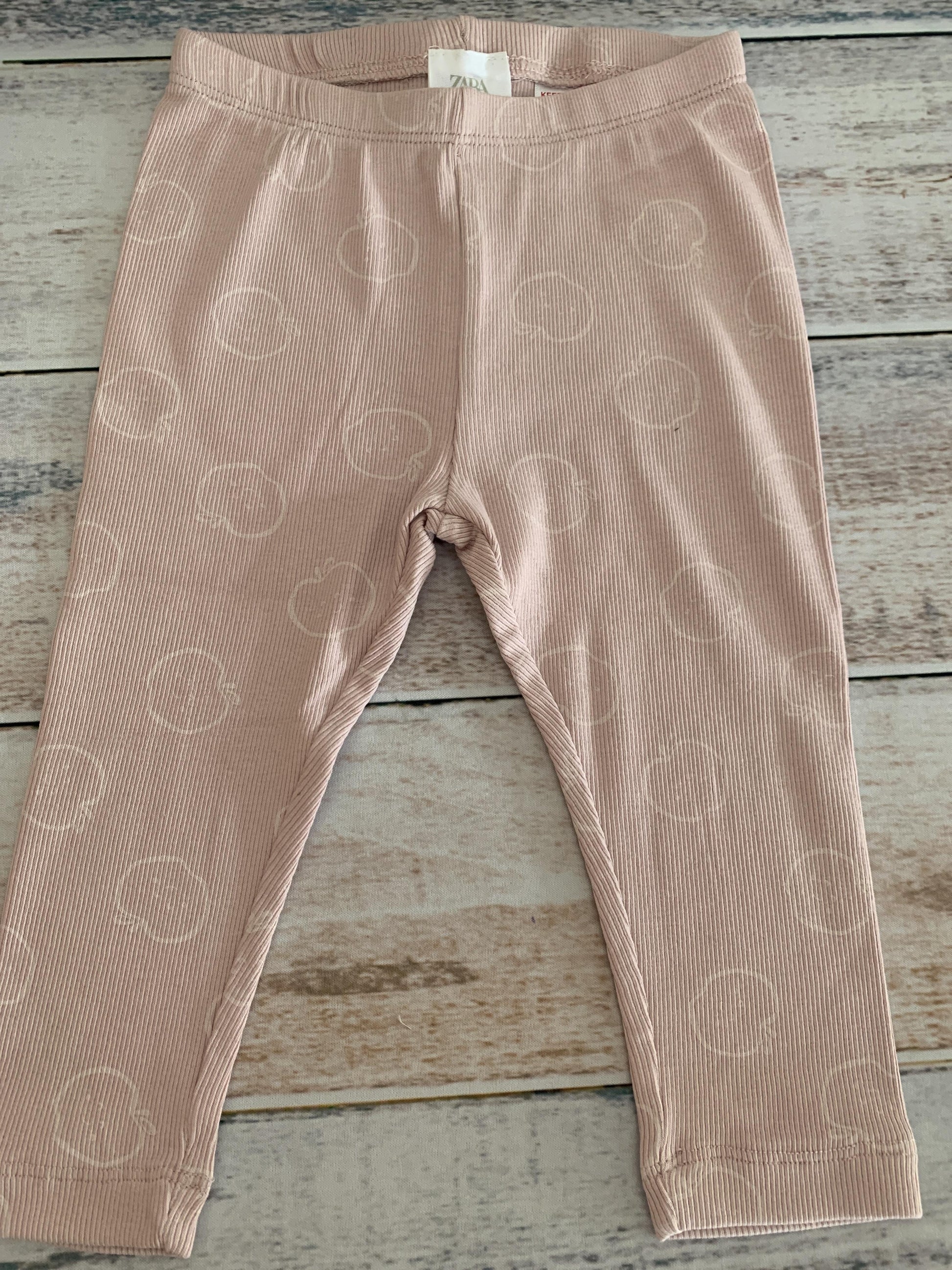 Zara Girls pink | Fruit Pants Size: 9-12 Months pink | Fruit