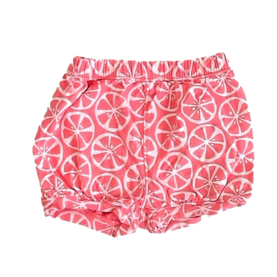 Tea Collection Girls Pink Grapefruits Shorts Size: 6-9 Months Pink Grapefruits