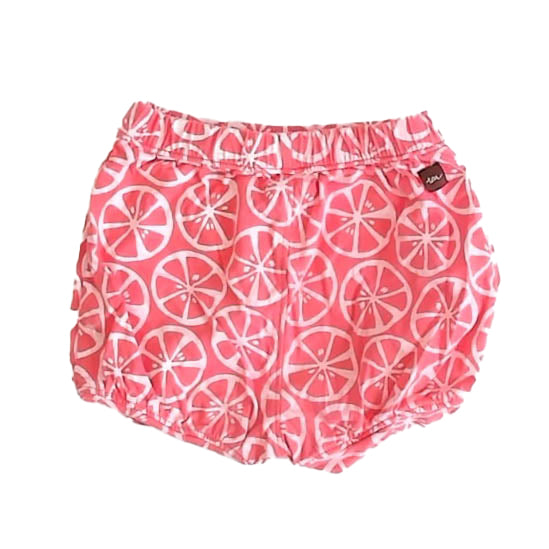 Tea Collection Girls Pink Grapefruits Shorts Size: 6-9 Months Pink Grapefruits