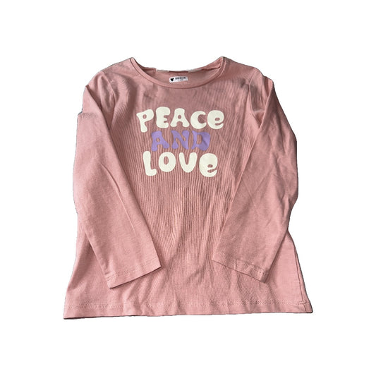 H&M Girls pink | Graphic Long Sleeve T-Shirt Size: 3T pink | Graphic