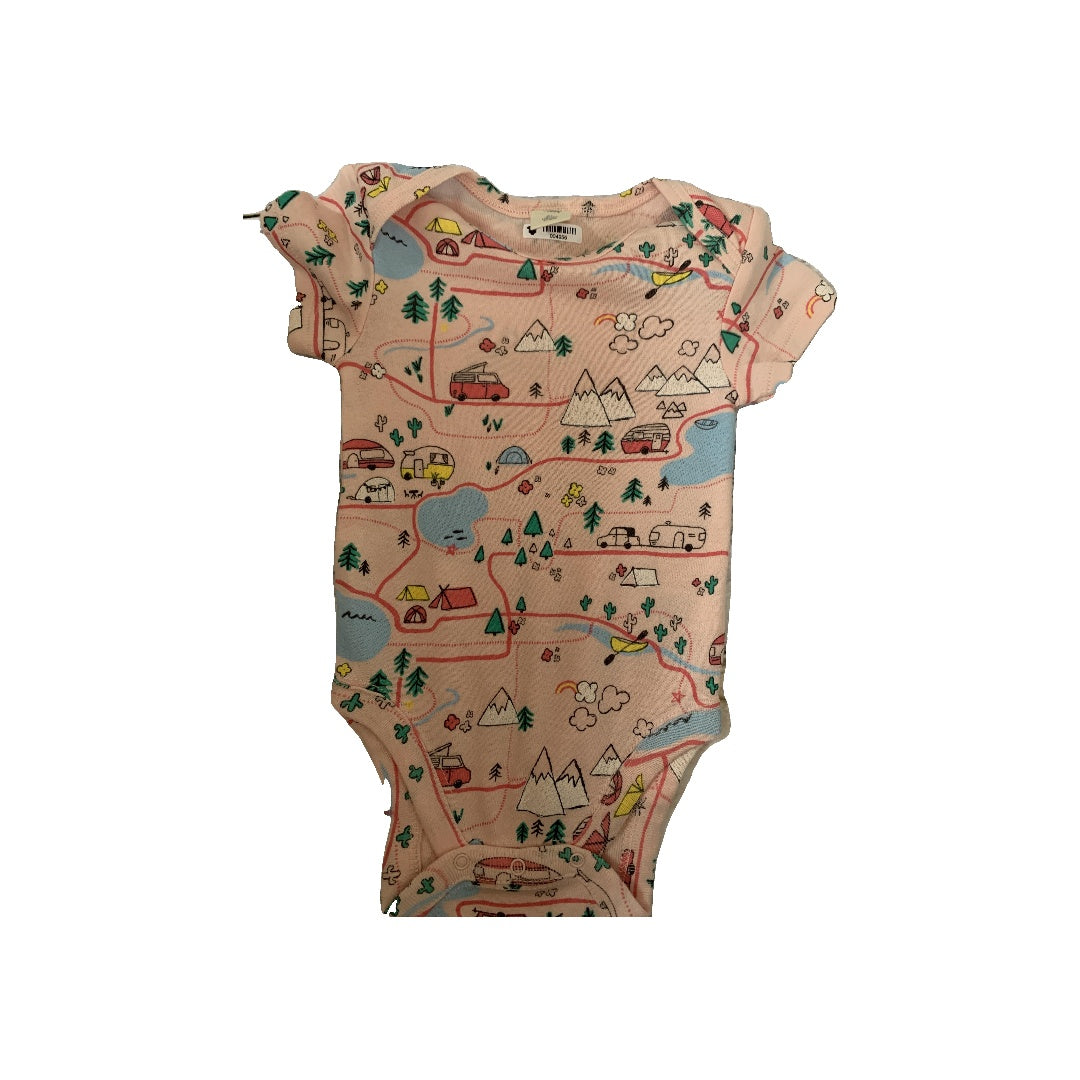 Nordstrom Girls pink | Graphic Onesie Size: 9 months pink | Graphic