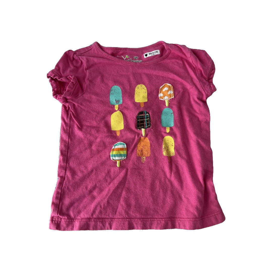 Jumping Beans Girls pink | Graphic T-Shirt Size: 3T pink | Graphic