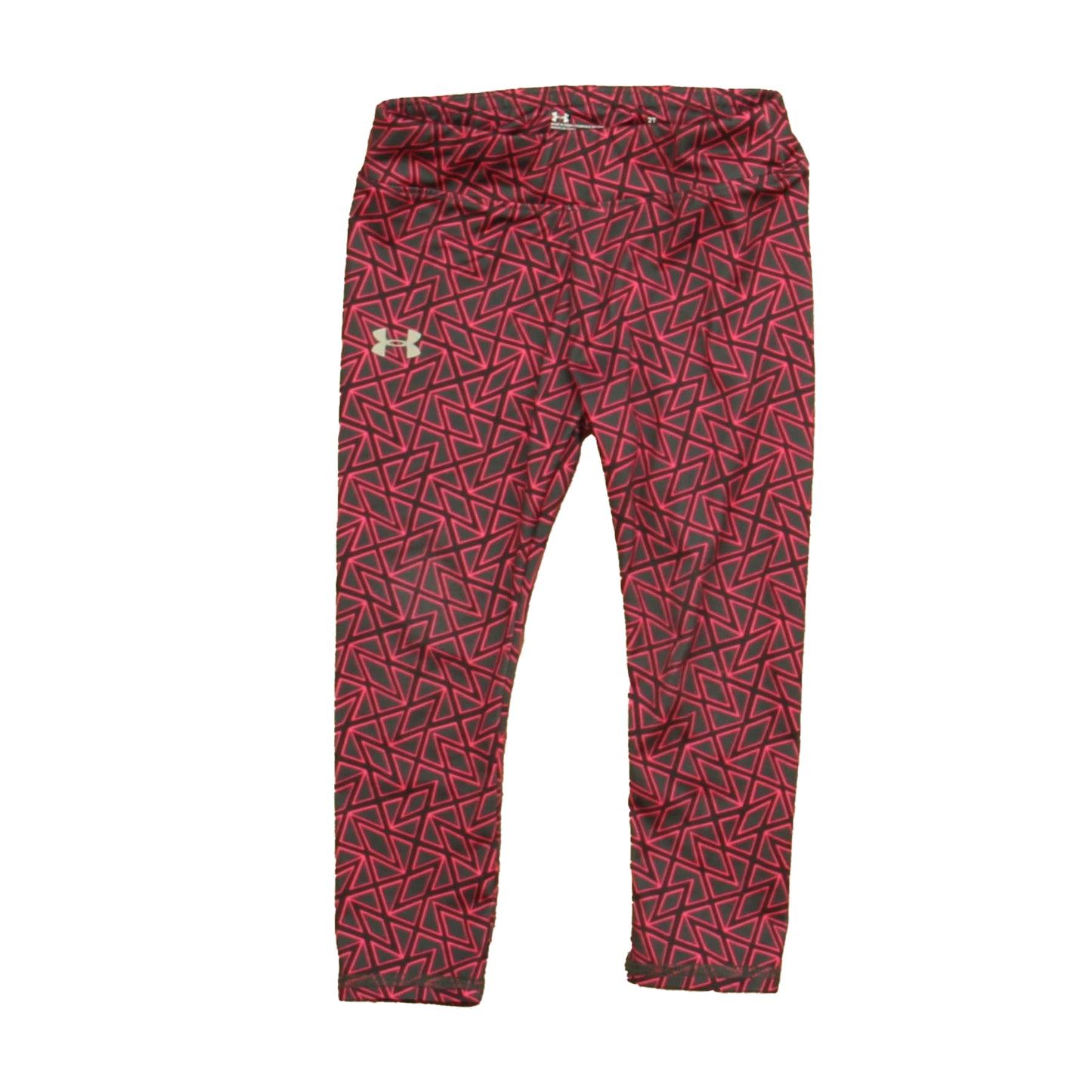 Under Armour Boys Pink | Gray Athletic Pants Size: 2T Pink | Gray