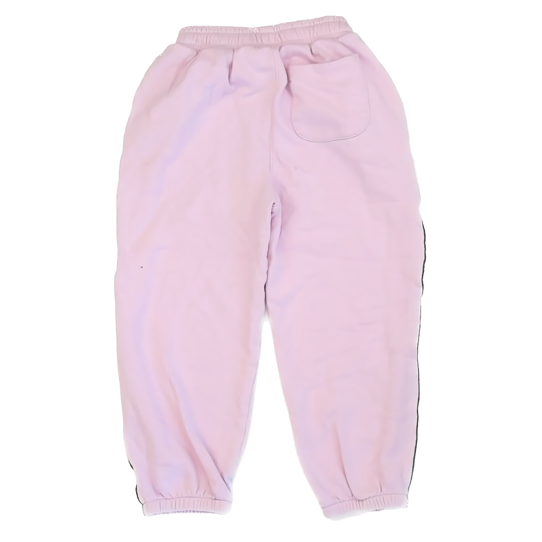 Gap Girls Pink | Green Stripe Casual Pants Size: M (8) Pink | Green Stripe