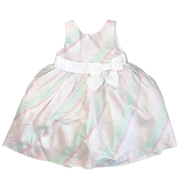 Janie and Jack Girls Pink | Green Special Occasion Dress Size: 2T Pink | Green