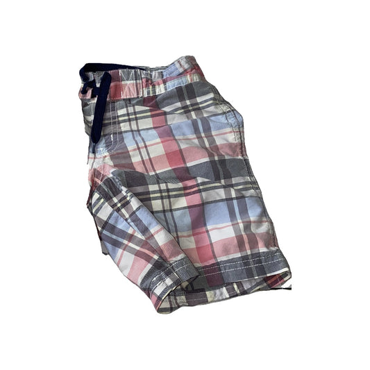 Janie and Jack Boys pink | Grey | Light Blue Shorts Size: 4T pink | Grey | Light Blue