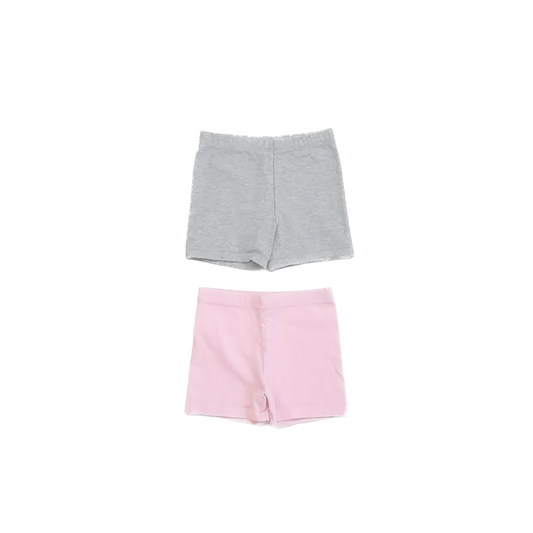 Primary Girls Pink | Grey Cargo Shorts Size: 4T Pink | Grey