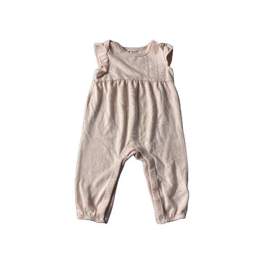 Cat & Jack Girls pink | Hearts | White Romper Size: 3-6 months pink | Hearts | White