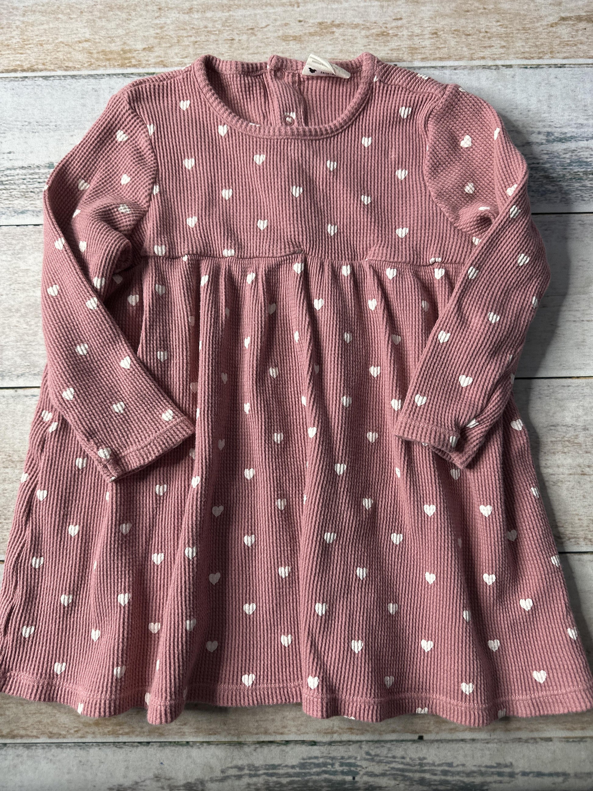 Spearmint Love Girls pink | Hearts | White Dress Size: 4T pink | Hearts | White