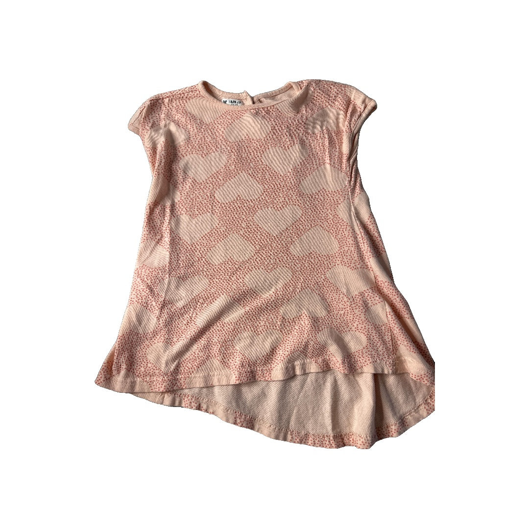 Dot Girls pink | Hearts T-Shirt Size: 3T pink | Hearts