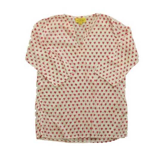 Roberta Roller Rabbit Girls Pink | Hearts Dress Size: 2T Pink | Hearts