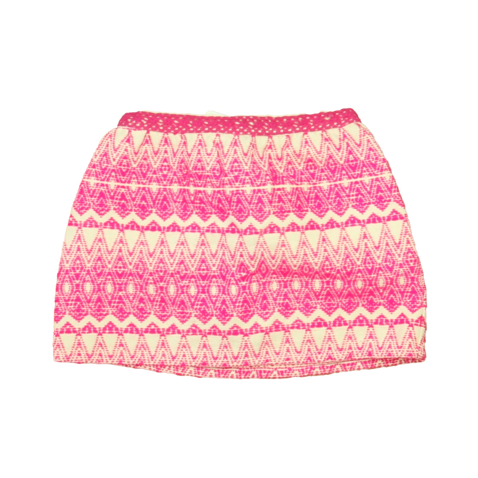 Peek Girls Pink I Ivory Skirt Size: 4-5T Pink I Ivory