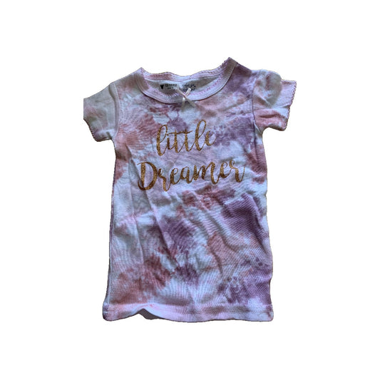 Girls pink | Indigo | purple Pajamas Size: 12M pink | Indigo | purple