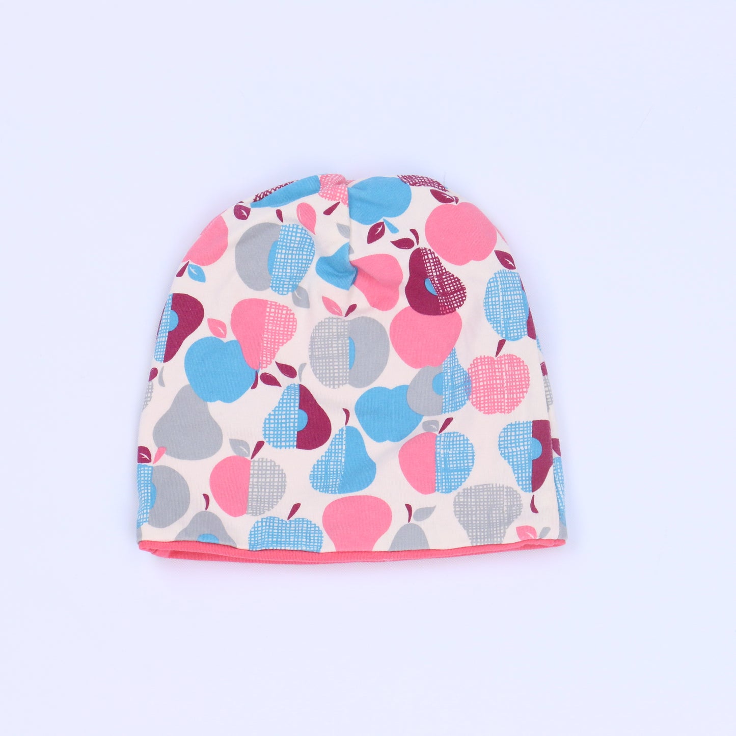Unknown Brand Girls Pink | Ivory | Blue Hat Size: *0-12 Months Pink | Ivory | Blue