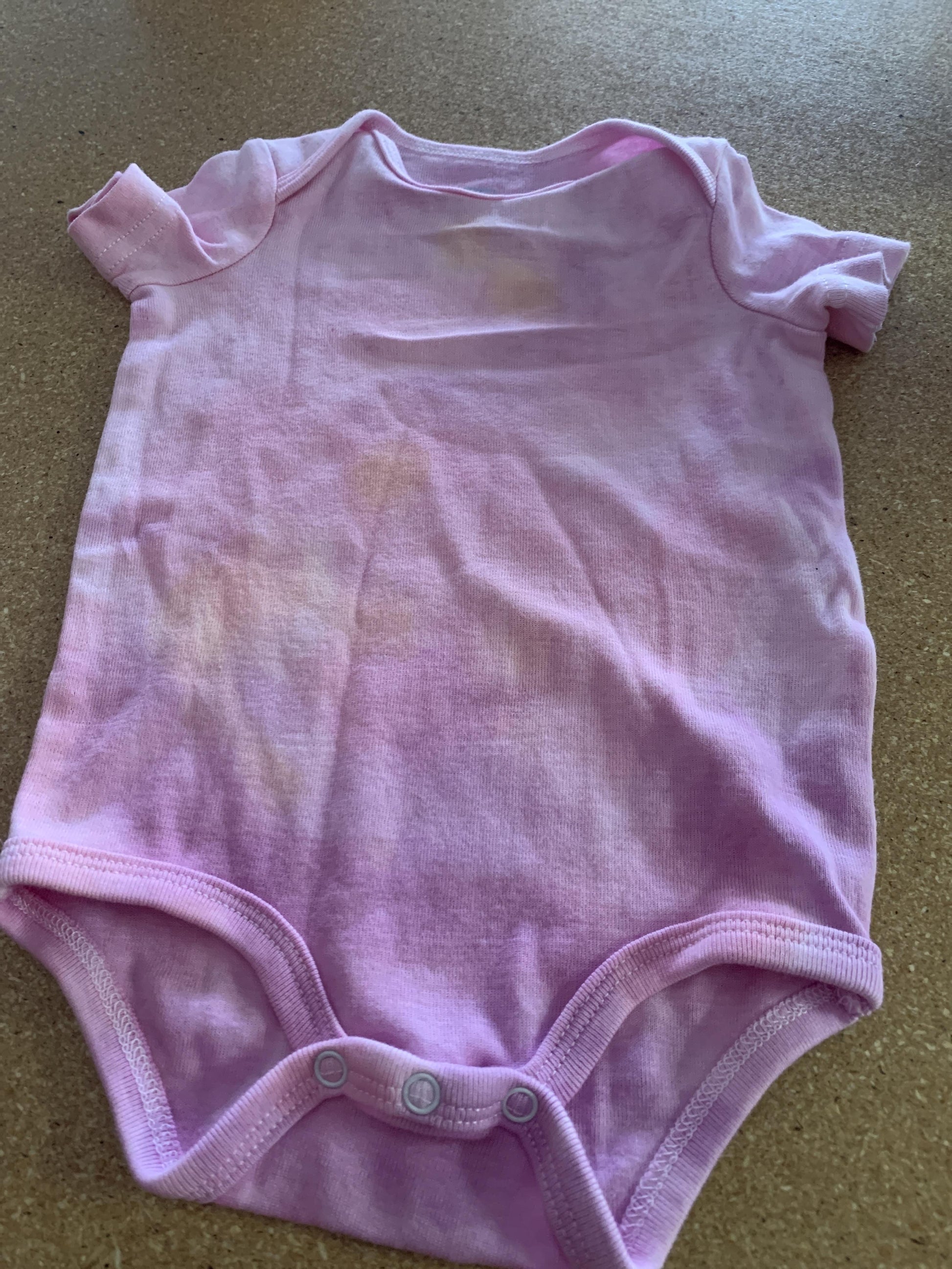 Girls pink | Lavender Onesie Size: 0-3 months pink | Lavender