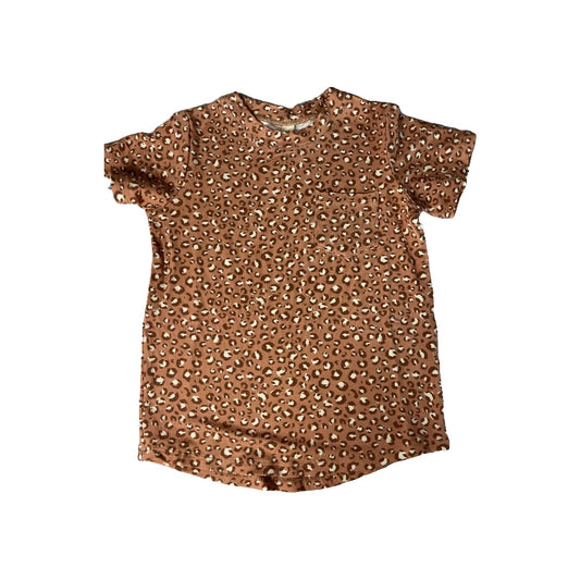 BabySprouts co Girls pink | Leopard print T-Shirt Size: 3T pink | Leopard print
