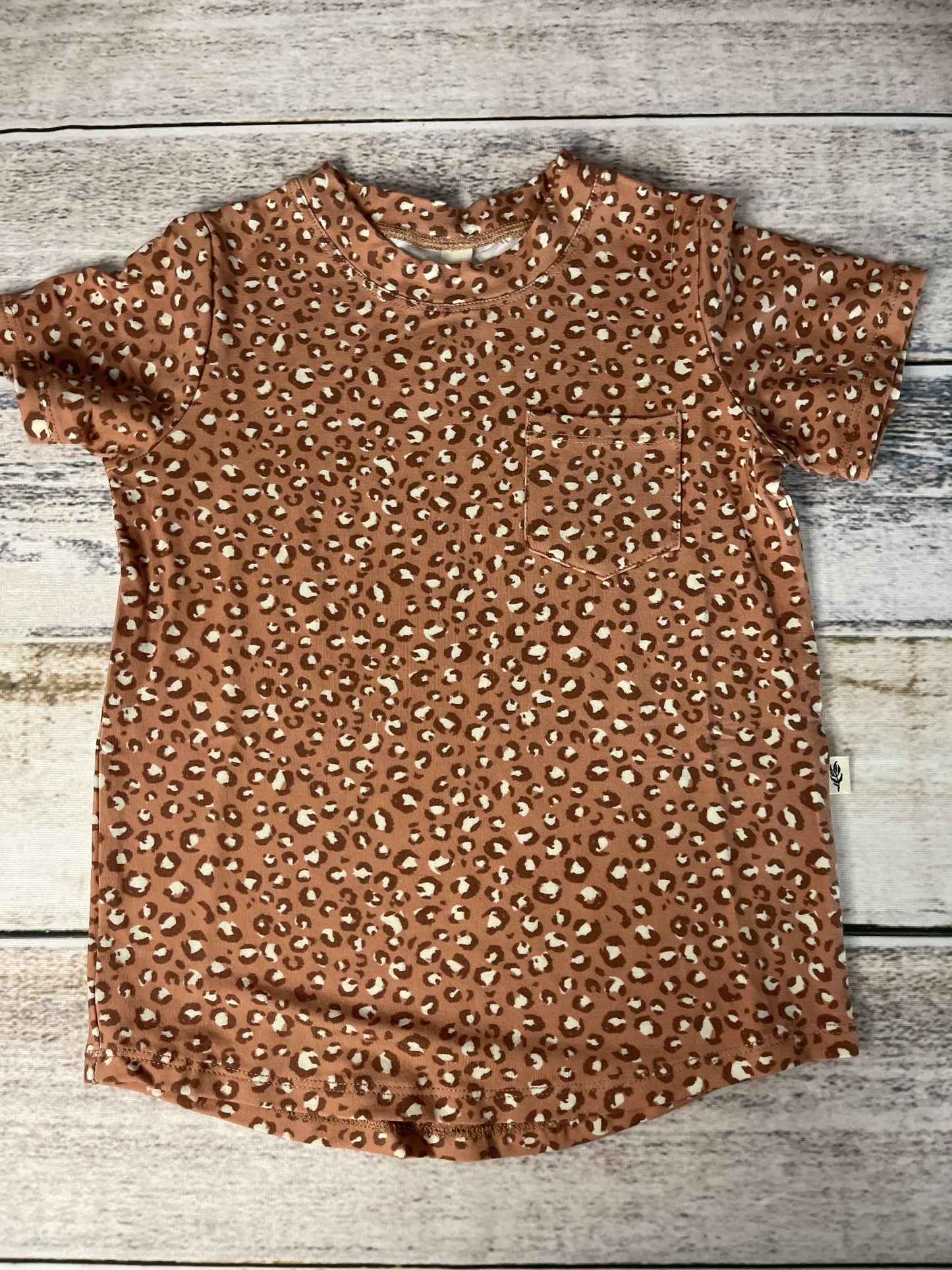 BabySprouts co Girls pink | Leopard print T-Shirt Size: 2T pink | Leopard print