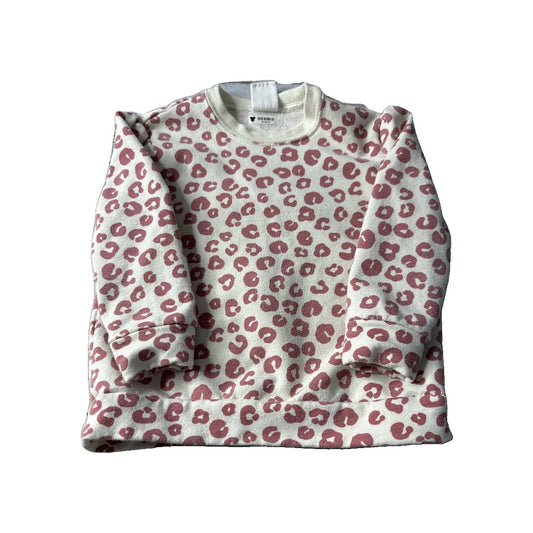 Mighty Girls pink | Leopard print Sweatshirt Size: 3T pink | Leopard print