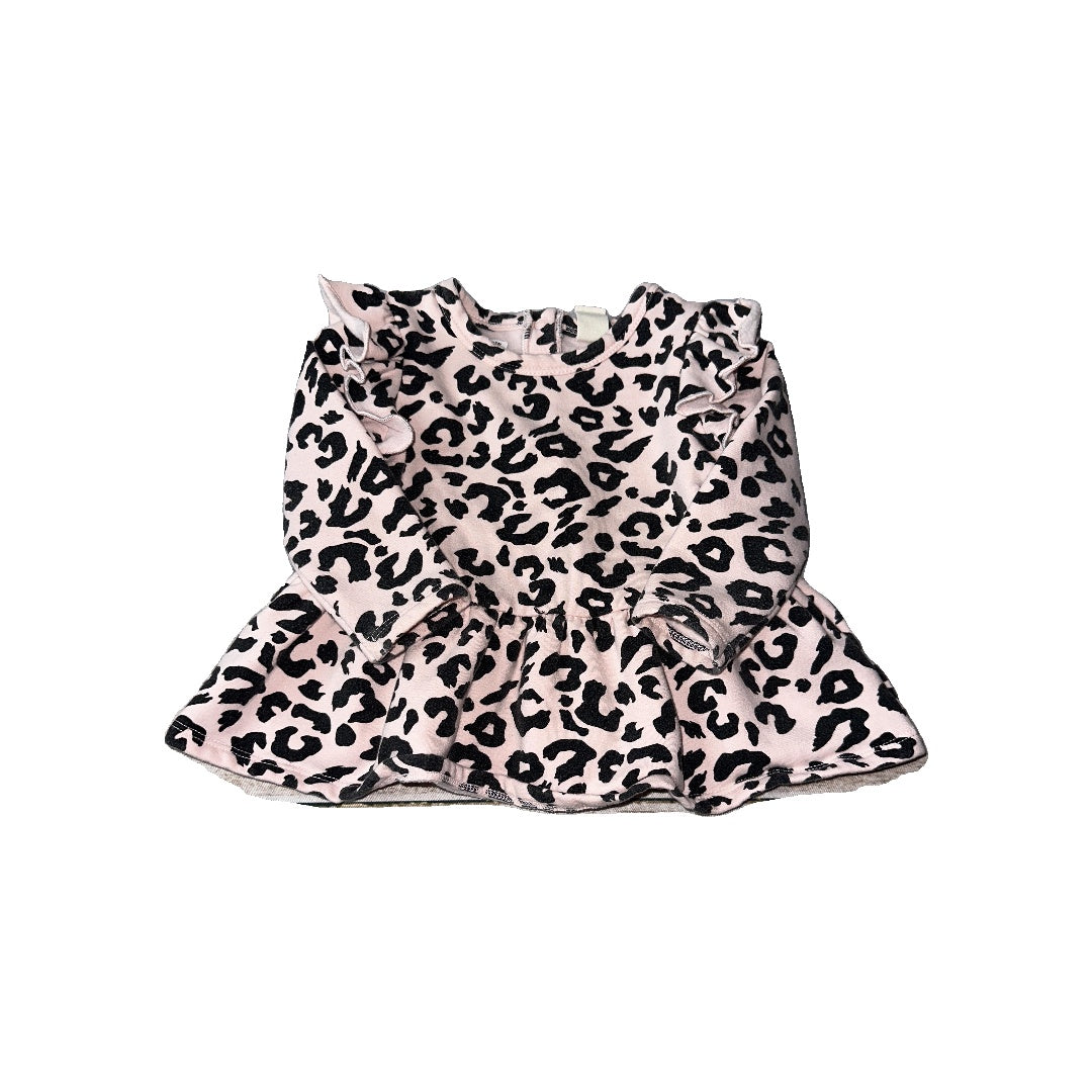 Tucker + Tate Girls pink | Leopard print Dress Size: 9 months pink | Leopard print