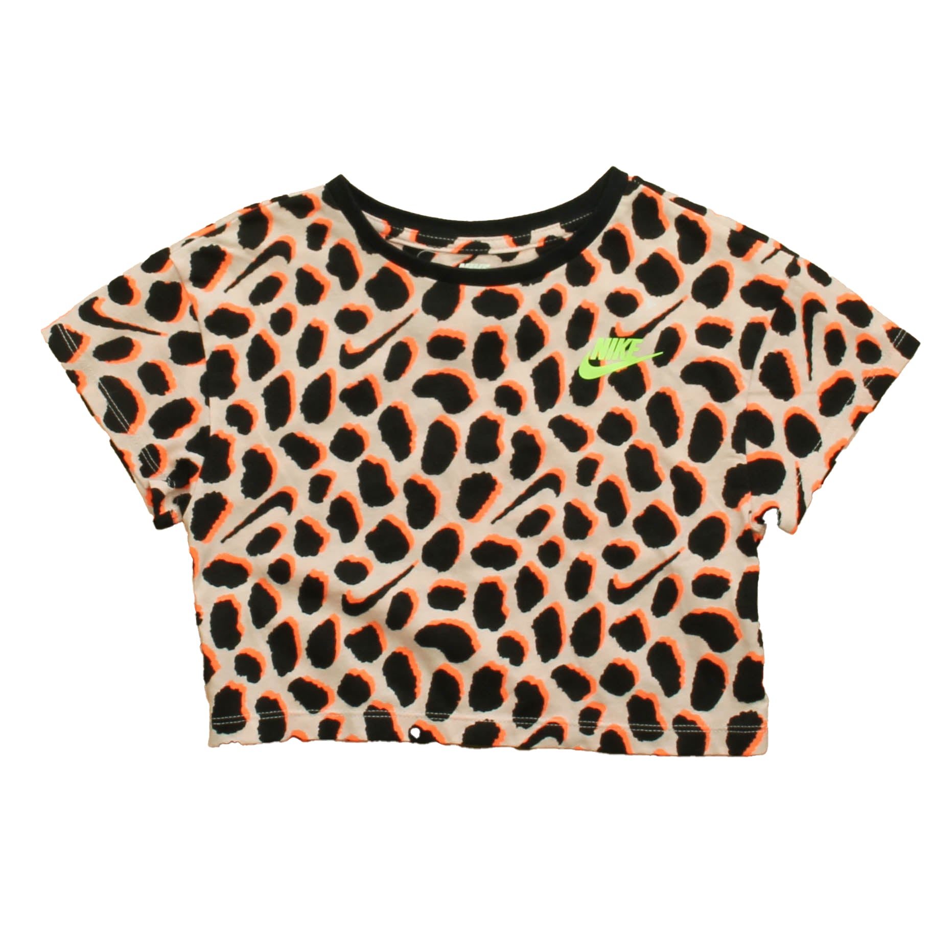 Nike Girls Pink Leopard T-Shirt Size: 3T Pink Leopard