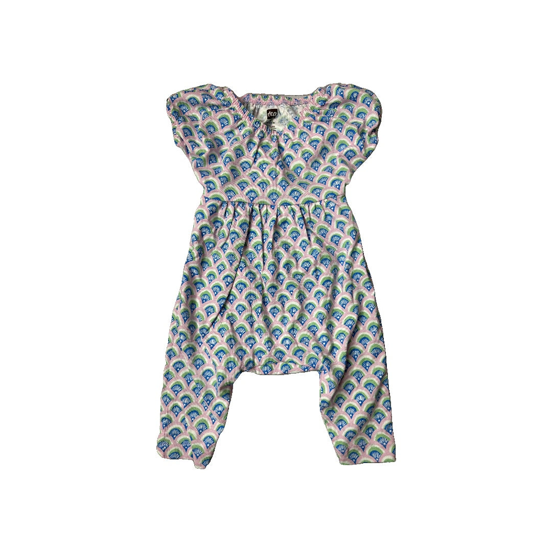 Tea Girls pink | Light Blue | light green Romper Size: 3 months pink | Light Blue | light green