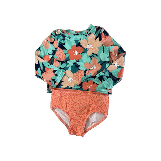 Carters Girls pink | light green | Light Blue Swimwear Size: 12 months pink | light green | Light Blue