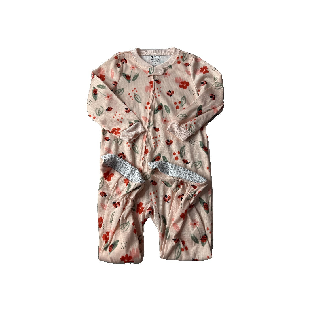 Carters Girls pink | light green | Red Pajamas Size: 3T pink | light green | Red