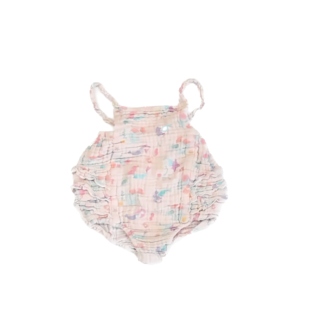 Angel Dear Girls Pink | Mermaid Onesie Size: 12-18 Months Pink | Mermaid