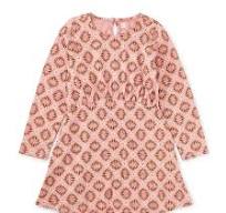 Tea Collection Girls Pink Metallic Dress Size: 5T Pink Metallic