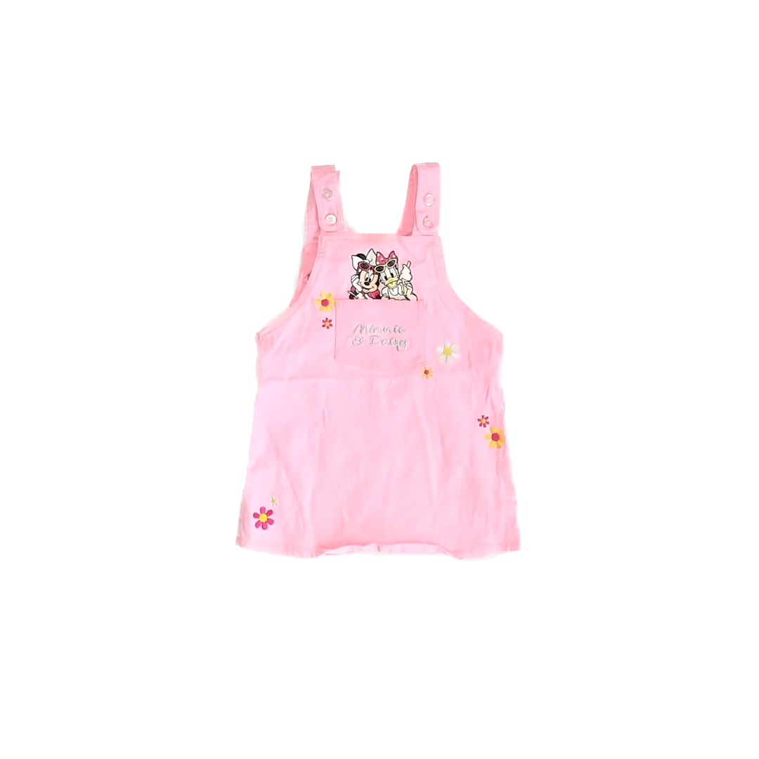 Disney Girls Pink Minnie & Daisy Jumper Size: 9-12 Months Pink Minnie & Daisy