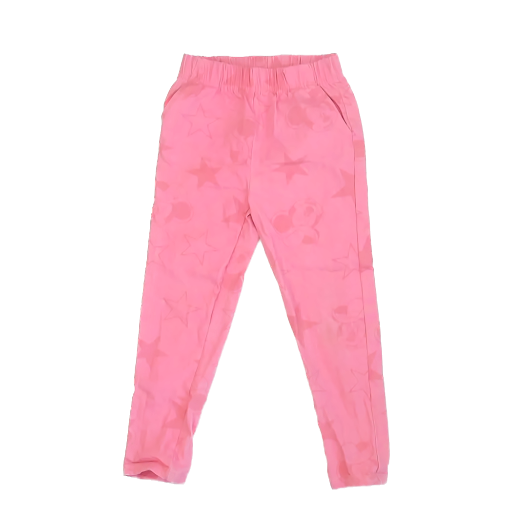 Disney Girls Pink Minnie Mouse Jeans Size: 6 Years Pink Minnie Mouse