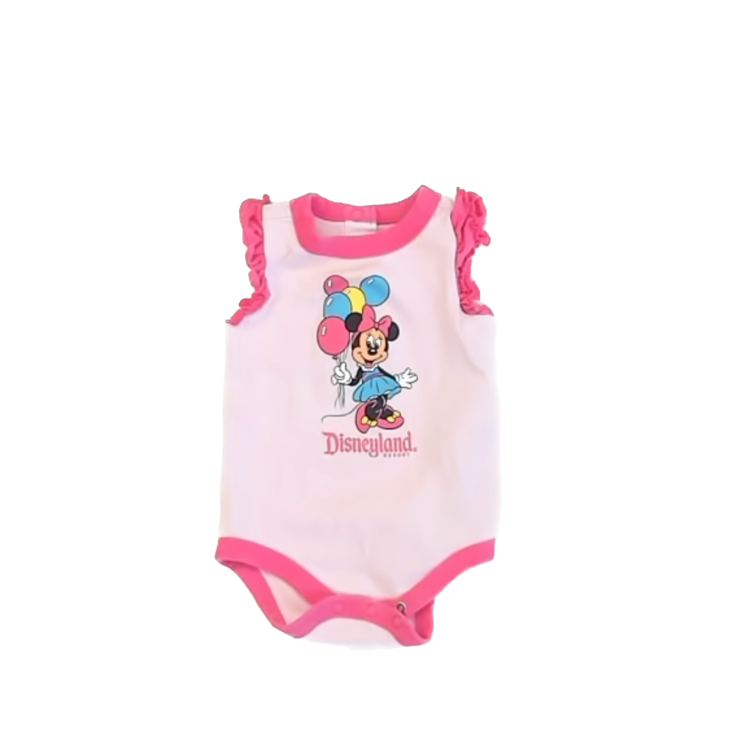 Disney Girls Pink | Minnie Mouse Onesie Size: 6-9 Months Pink | Minnie Mouse