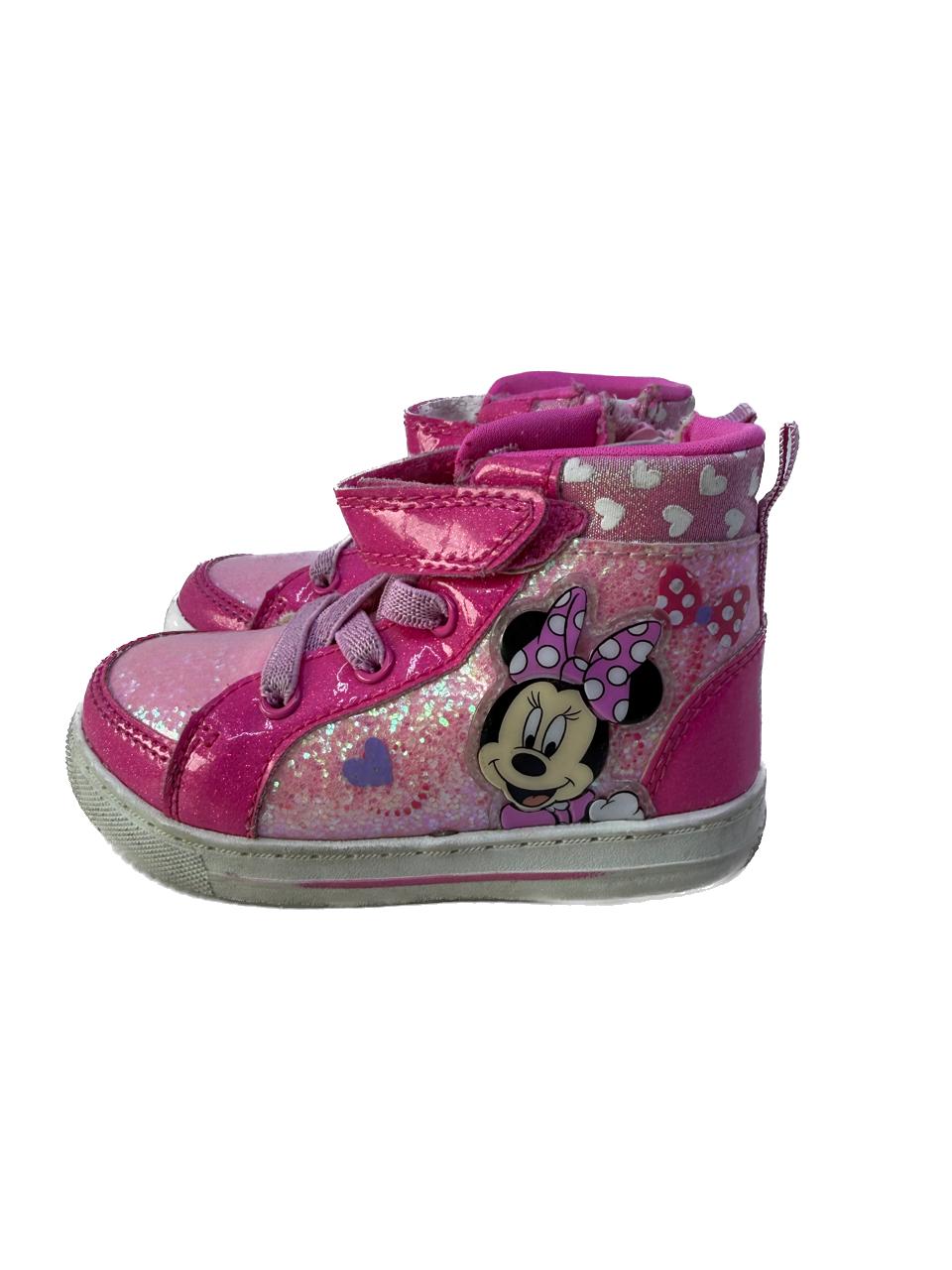 Disney Girls Pink Minnie Sneakers Size: Little Kid 7 Pink Minnie