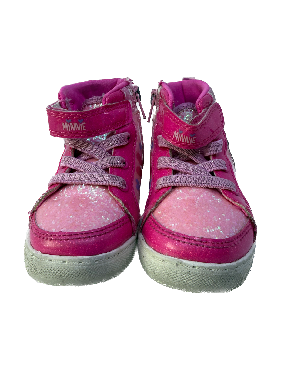 Disney Girls Pink Minnie Sneakers Size: Little Kid 7 Pink Minnie