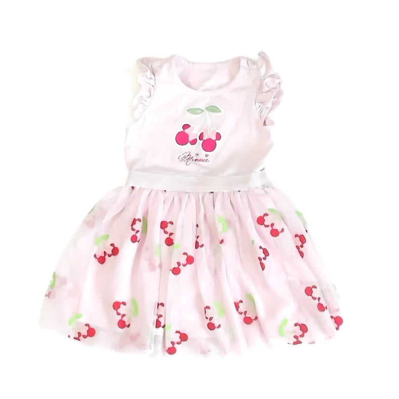 Disney Girls Pink Minnie Dress Size: 3T Pink Minnie